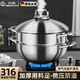 OQB德國特厚316不銹鋼蒸鍋食品級多層一體蒸煮鍋微壓鍋2024新款蒸鍋 單層蒸鍋【316鋼 微壓鍋蓋】 30cm