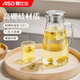 愛(ài)仕達(dá)（ASD）耐熱玻璃水壺泡茶壺涼水壺 1.8L大容量冷熱水壺RWS18P34WG-G