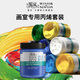 溫莎牛頓畫家專用丙烯顏料300ml大瓶手繪彩繪diy畫墻繪專用材料紡織畫專用丙烯顏料防水套裝 常用12色 原裝