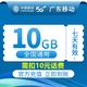 中國移動(dòng)廣東移動(dòng)2GB5GB10GB1天7天有效立即到賬下單聯(lián)系客服辦理 廣東移動(dòng)10GB7天有效（扣10元話(huà)費）