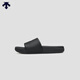 DESCENTE迪桑特CHRON系列男女同款CLOUD拖鞋夏季新品 BK-Tap Shoe black 男子 40