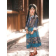 卡悠萊（KAYOULAI）苗族服裝女兒童苗疆服少數(shù)民族風(fēng)套裝云南旅拍春季異域風(fēng)情三月三 苗疆三件套 130適合身高130左右寶寶 均碼