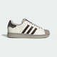阿迪達(dá)斯 （adidas）三葉草男鞋女鞋 2025秋季新款低幫休閑鞋經(jīng)典貝殼頭百搭滑板鞋 漢玉白/棕/學(xué)院銀灰 36