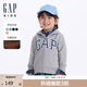 GAP【大小童同款】男女童初秋款logo連帽衛衣兒童裝646082