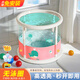 可力貍【免安裝】嬰兒游泳池家用寶寶游泳桶可折疊兒童洗澡桶透明泡澡桶 免安裝高透亮游泳池（無(wú)泳圈）