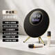 ROBERILLINE柏林之聲K歌無(wú)線(xiàn)藍牙音響復古家用客廳高音質(zhì)低音炮麥克風(fēng)AI音箱 靜謐黑