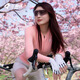 蘭帕達公路自行車(chē)騎行服女防曬長(cháng)袖上衣雙箭頭短褲夏季修身顯瘦靈悅箭羽 【長(cháng)袖上衣】櫻洛粉 L