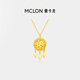 曼卡龍黃金項(xiàng)鏈星動(dòng)捕夢網(wǎng)足金項(xiàng)鏈爆閃星星計(jì)價(jià)生日禮物送女友 星動(dòng)捕夢網(wǎng) 4.33g