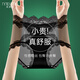 美·雅·挺蕾絲內(nèi)褲女士性感純欲無痕中腰收腹提臀純棉襠夏季薄款打底三角褲 【性感輕奢蕾絲】膚+紫+黑 XL 適合105-125斤