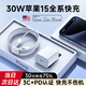 IMEV蘋果15/16數(shù)據(jù)線2米適配原裝USB-C雙Type-c充電線PD120W快充iphone16/15Pro/plus/promax手機(jī)ipad 【原盒封裝】30W蘋果快充頭+1米快充線 【蘋果