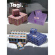Tagi.首飾枕頭提花首飾盒大容量復古收納盒-編織莓果mini
