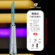 戰(zhàn)鯊 ARMED SHARK7系海妖V3版蝴蝶刀未開刃練習訓練刀折疊兒童甩手玩具耍刀未開刃 （限定）陶瓷白柄/藍刃