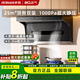 老板 ROBAM名氣A5508油煙機家用抽油煙機變頻頂側雙吸超薄煙灶套裝揮手智控 A5508單油煙機25立方 天然氣