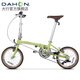 大行（DAHON）D5折疊自行車16英寸5速復古男女式城市戶外休閑便攜自行車HAC653 抹茶綠