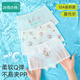 冰雪木棉兒童內(nèi)褲女童夏季莫代爾平角褲薄款A(yù)類10A級(jí)抑菌檔中大童四角短褲