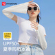 FitonTon防曬手套女戶(hù)外騎行護(hù)臂套男女夏季手袖寬松冰袖手臂套喇叭袖薄款