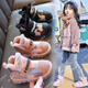 戶(hù)登女童雪地靴防水2024新款冬季小童加絨加厚兒童棉鞋小學(xué)生皮毛一體 M220黑色 27碼 比平時(shí)多拍一碼