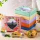 佟小曼佟小曼手工茶餅坊宋韻龍井茶餅桂花椰青檸檬蔓越莓味西式下午茶點(diǎn) 宋韻龍井茶餅6盒（口味隨機）