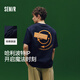 森馬（Semir）哈利波特聯(lián)名短袖T恤男美式復(fù)古印花情侶裝2025夏裝109325100223