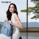 新秀麗（Samsonite）【娜扎同款】時尚女包女士雙肩包藝術聯(lián)名款NO3藍色畢業(yè)旅行