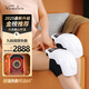 VERNEDON智能電動(dòng)膝蓋按摩儀加熱護(hù)膝充電熱敷振動(dòng)腿部醫(yī)用送父母親節(jié)爸媽長(zhǎng)輩老人生日禮物高檔實(shí)用見(jiàn)面禮 【兩只-旗艦版】9檔加熱按摩+紅光理療