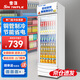 雪花展示柜冷藏保鮮柜大容量飲料柜冰柜商用超市玻璃門(mén)冰箱立式啤酒柜 直冷丨大單門(mén)下機加大款丨高效節能