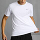 耐克（NIKE）男裝夏季新款快干透氣休閑上衣跑步訓(xùn)練健身運動服套頭衫短袖T恤 CZ9185-100/DRI-FIT導(dǎo)濕速干/白 XL
