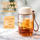 綠珠搖搖杯tritan水杯隨手杯沖調(diào)杯韓版360ml白