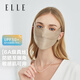 ELLE【100%真絲】防曬口罩女防曬護眼角面罩防紫外線(xiàn)桑蠶絲口罩