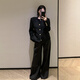 GARNUO黑色小香風(fēng)羽絨外套女小個(gè)子2025春秋冬季新款法式高級(jí)感短款上衣 黑色【常規(guī)版】 M 【101-115斤】