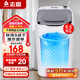 志高（CHIGO）脫水機甩干機小型迷你家用甩干桶出租房宿舍大容量單杠脫水桶烘干一體 8.6KG【不銹鋼桶加厚款加藍光】