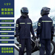 天堂傘雨衣套裝分體男女成人全身防暴雨外賣騎行長電動車摩托車雨披雨褲 藏青【雙層修身套裝分體雨衣】 XL 1件 建議身高【170-175】