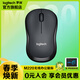 羅技（Logitech） 無線辦公家用鼠標(biāo) 筆記本臺式機(jī)電腦帶無線接收器鼠標(biāo)輕音鼠標(biāo) M220無線鼠標(biāo)灰黑色