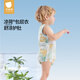 貝肽斯薄荷嬰兒衣服夏季薄款包屁衣新生兒男女寶寶背心連體衣