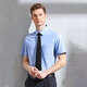 NAUTICA TAILORED【純棉】牛津紡男式正裝襯衫NCZS050750 藍色  41 