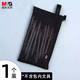晨光(M&G)文具透明網(wǎng)紗筆袋 考試專(zhuān)用袋文具袋文具盒考試考公考研國考 本味黑色APB903JV11開(kāi)學(xué)文具