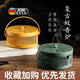 JCZS德國品牌蚊香盤(pán)托帶蓋防燙防火蚊香盒家用室內接灰放蚊香架檀香熏 墨