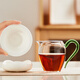 TEAHUE公道杯高檔陶瓷茶漏過(guò)濾網(wǎng)公杯套裝耐熱高硼硅加厚玻璃茶海分茶器