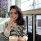 EPET2025秋季新款條紋毛衣女赫本風復古法式洋氣氣質(zhì)百搭內(nèi)搭顯瘦針織 白底藍條   版 M 建議90-110斤