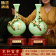 伯莎丹頓琉璃龍鳳花瓶擺件一對客廳入戶玄關(guān)電視柜裝飾品喬遷之喜搬家禮物 家和富貴花瓶最大號一對