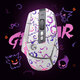黑皇 鼠標(biāo)防滑貼 G502X PLUS 無線專用按鍵側(cè)邊保護(hù)吸汗貼 吃雞英雄聯(lián)盟pubg 有線鼠標(biāo)類蜥蜴皮貼紙 黑皇PU材質(zhì) 白色耿鬼全套(防滑貼+背貼)