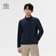 KOLON SPORT/可隆防風(fēng)夾克 男子立領(lǐng)防潑水防曬UPF50+接觸涼感透濕外套 LHJK5MN083-NV 藏藍 L 175/96A