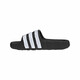 三葉草（Adidas）阿迪達斯ADIDAS三葉草男女經典厚底波浪拖鞋IF3670 黑色  37