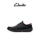 Clarks其樂(lè )Ashcombe Craft男士休閑鞋2025春夏系帶時(shí)尚商務(wù)通勤舒適男鞋 黑色261611867 39.5