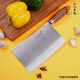 十八子作專(zhuān)業(yè)廚具三層復合鋼名典九江彎刀 廚師工具十八子菜刀