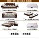 楠巢樹木烏金木全屋家具組合三房一廳實木床臥室客廳沙發(fā)餐桌組合電視柜 兩室一廳