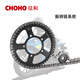 征和旗艦店摩托車(chē)油封鏈條GW/GSX/DL250振明鏈條降噪靜音改裝三件套裝52T-16T-CL09CFM-5 【鏈油