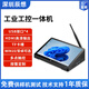 辰想三防H10PRO 10英寸工業(yè)一體機(jī)迷你掌上電腦斜面盒式電容平板電腦N100安卓Windows系統(tǒng)工控觸摸屏壁掛式 內(nèi)存可拓展+壁掛支架 定金（單拍不發(fā)） 8G+128G