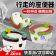 兒童折疊便攜馬桶旅行戶外應(yīng)急寶寶車載坐便器嬰兒訓(xùn)練如廁小馬桶 便攜折疊馬桶【水果西瓜】 全新升級(jí)款