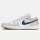 耐克NIKE七夕情人節(jié)禮物男AJ1 JORDAN 1 運動鞋553558-146灰白42.5